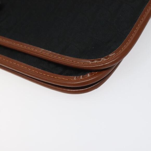 DIOR Trotter Canvas Shoulder Bag Black - Picture 8 of 12